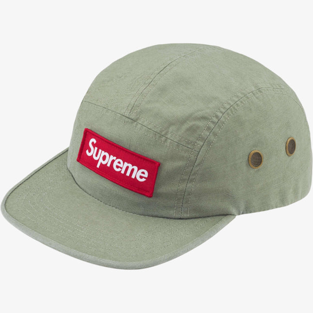 Supreme Camp Cap 'Military' Olive (FW24) - SOLE SERIOUSS (1)