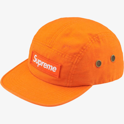 Supreme Camp Cap 'Military' Orange (FW24) - SOLE SERIOUSS (1)