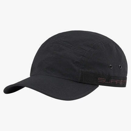 Supreme Camp Cap 'Sport Webbing' Black (SS23) - SOLE SERIOUSS (1)