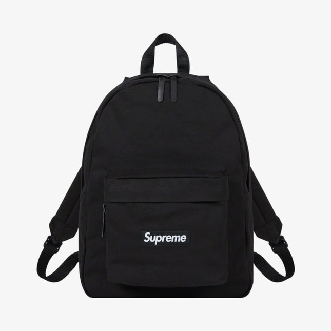 Supreme Canvas Backpack Black (FW21) - SOLE SERIOUSS (1)