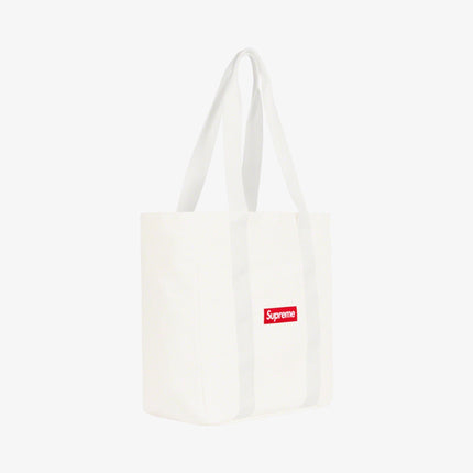 Supreme Canvas Tote Bag White (FW20) - SOLE SERIOUSS (2)