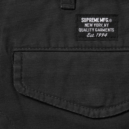 Supreme Cargo Pant Black (FW24) - SOLE SERIOUSS (3)