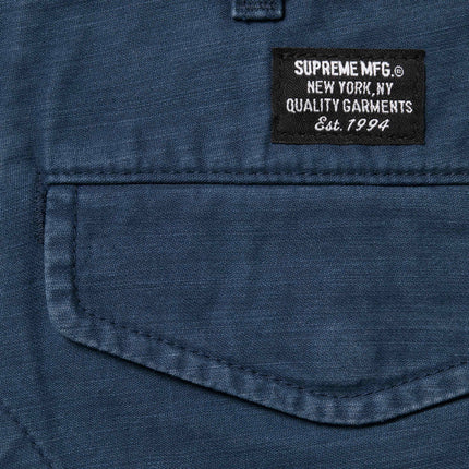 Supreme Cargo Pant Navy (FW24) - SOLE SERIOUSS (3)