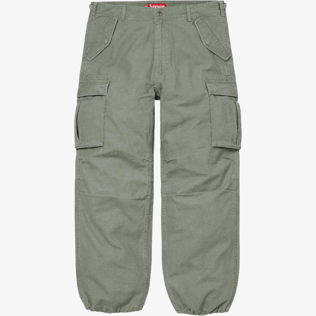 Supreme Cargo Pant Olive (FW24) - SOLE SERIOUSS (1)