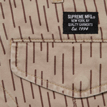 Supreme Cargo Pant Tan Raindrop (FW24) - SOLE SERIOUSS (3)