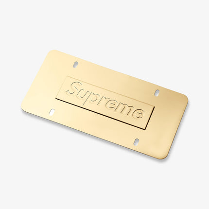 Supreme Chain License Plate Frame Gold FW18 - SOLE SERIOUSS (3)