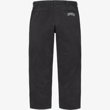 Supreme Chino Pant Black (FW24) - SOLE SERIOUSS (2)