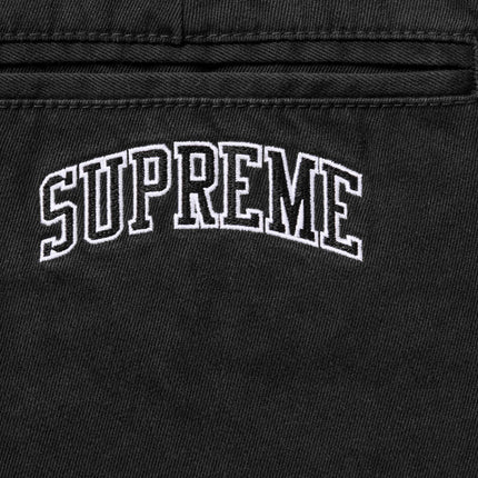 Supreme Chino Pant Black (FW24) - SOLE SERIOUSS (3)