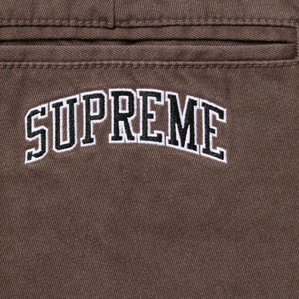 Supreme Chino Pant Brown (FW24) - SOLE SERIOUSS (3)