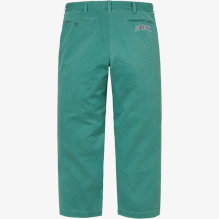 Supreme Chino Pant Dark Mint (FW24) - SOLE SERIOUSS (2)