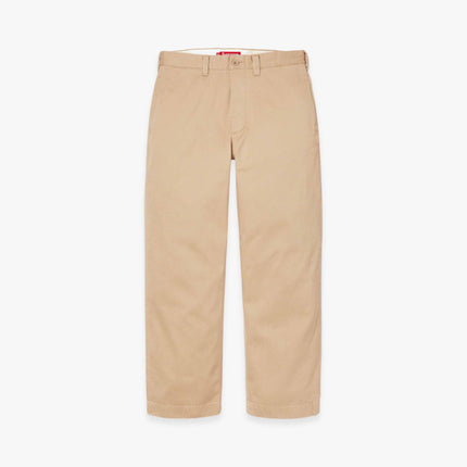 Supreme Chino Pant Khaki (FW23) - SOLE SERIOUSS (1)