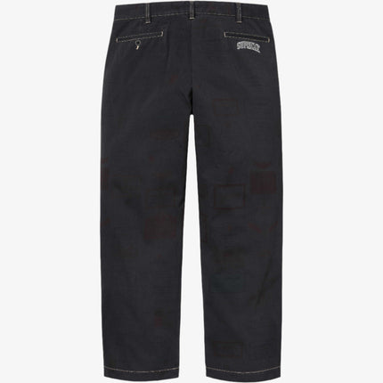 Supreme Chino Pant Overdyed Labels (FW24) - SOLE SERIOUSS (2)