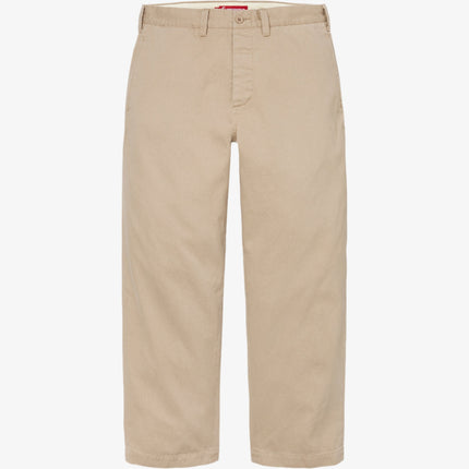 Supreme Chino Pant Tan (FW24) - SOLE SERIOUSS (1)