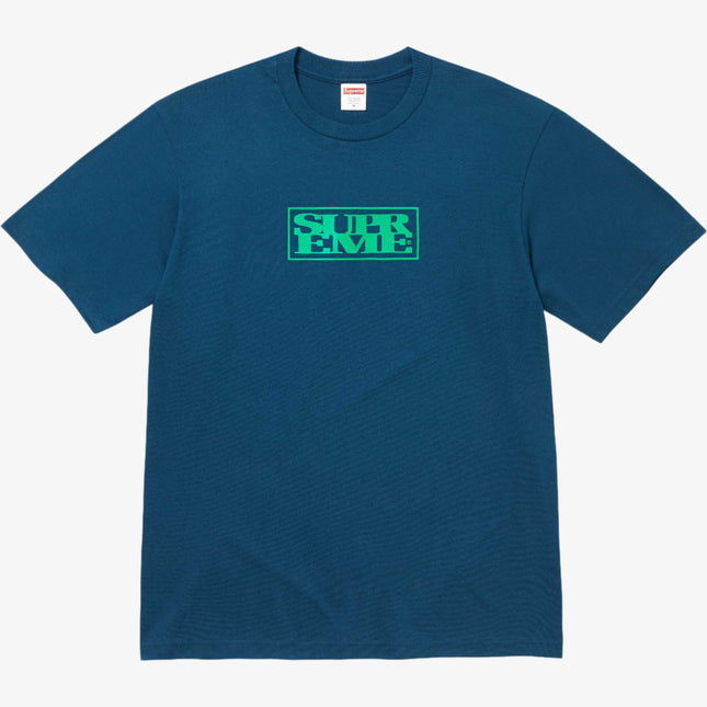 Supreme 'Connect' Tee Indigo (FW24) - SOLE SERIOUSS (1)