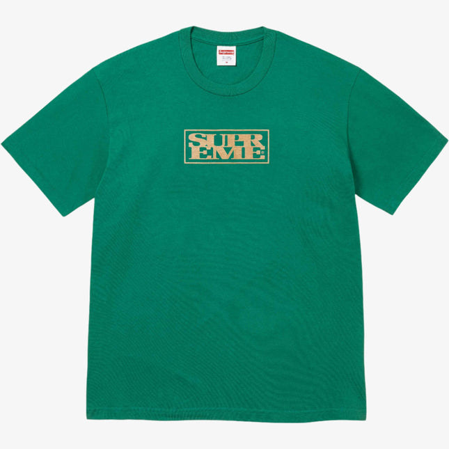 Supreme 'Connect' Tee Light Pine (FW24) - SOLE SERIOUSS (1)