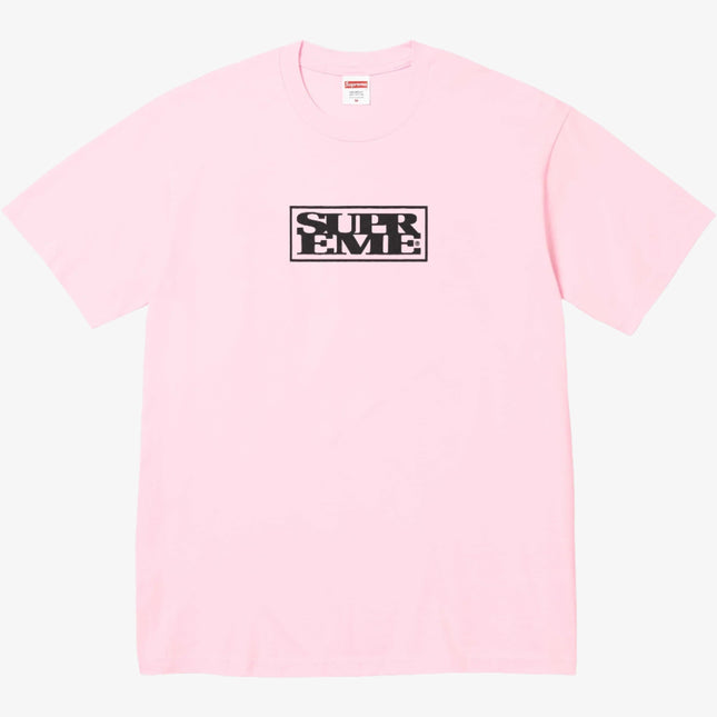 Supreme 'Connect' Tee Light Pink (FW24) - SOLE SERIOUSS (1)