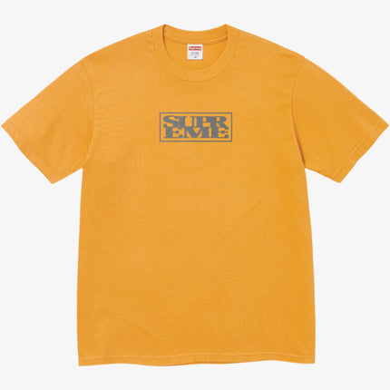 Supreme 'Connect' Tee Mustard (FW24) - SOLE SERIOUSS (1)