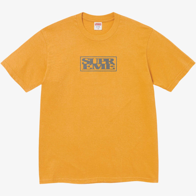 Supreme 'Connect' Tee Mustard (FW24) - SOLE SERIOUSS (1)