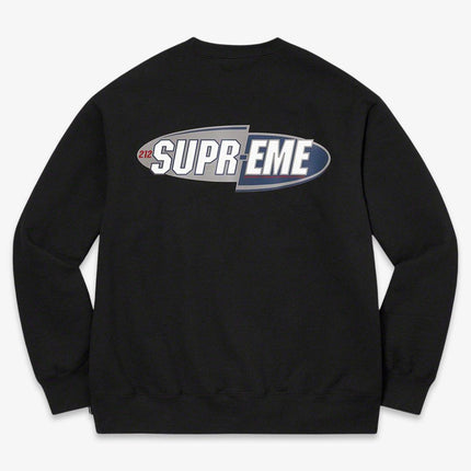 Supreme Crewneck '212' Black (FW22) - SOLE SERIOUSS (2)