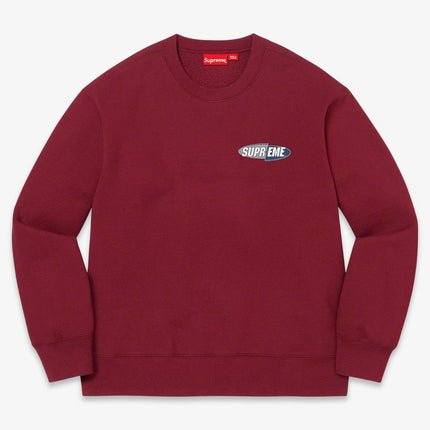 Supreme Crewneck '212' Cardinal (FW22) - SOLE SERIOUSS (1)