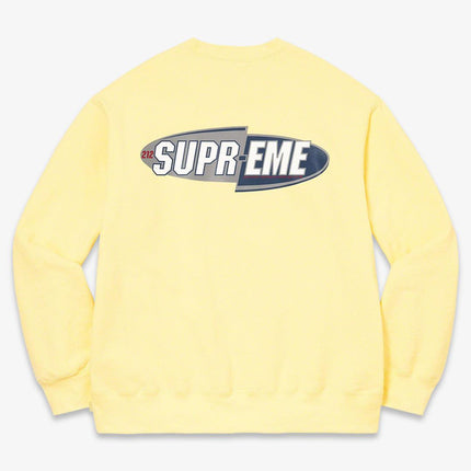 Supreme Crewneck '212' Light Yellow (FW22) - SOLE SERIOUSS (2)