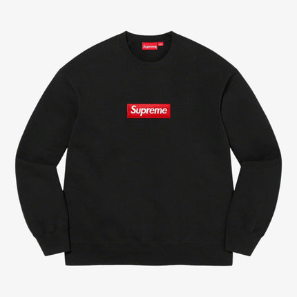 Supreme Crewneck 'Box Logo' Black (FW22) - SOLE SERIOUSS (1)