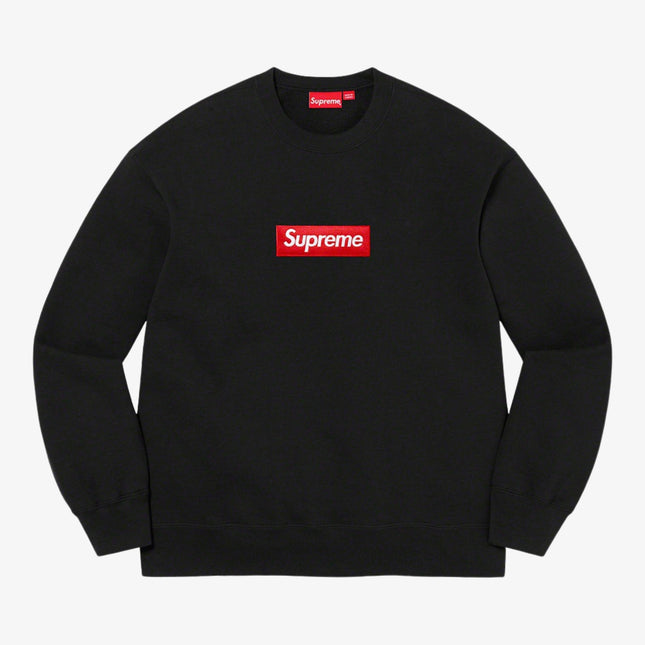 Supreme Crewneck 'Box Logo' Black (FW22) - SOLE SERIOUSS (1)