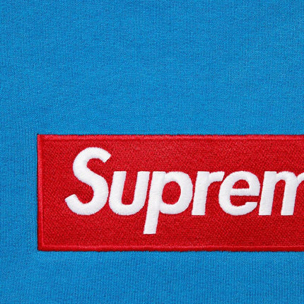 Supreme Crewneck 'Box Logo' Blue (FW22) - SOLE SERIOUSS (2)