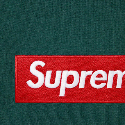 Supreme Crewneck 'Box Logo' Dark Pine (FW22) - SOLE SERIOUSS (2)