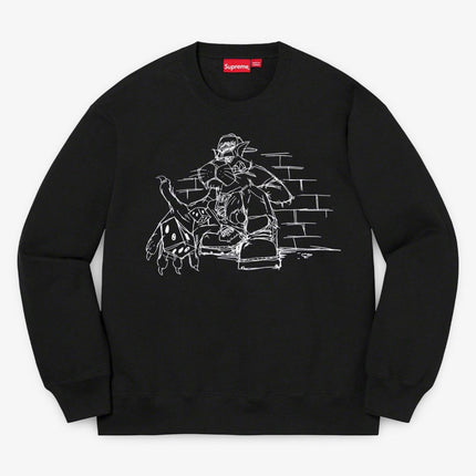 Supreme Crewneck 'Dice' Black (FW21) - SOLE SERIOUSS (1)