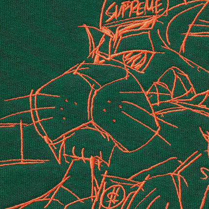 Supreme Crewneck 'Dice' Dark Green (FW21) - SOLE SERIOUSS (2)