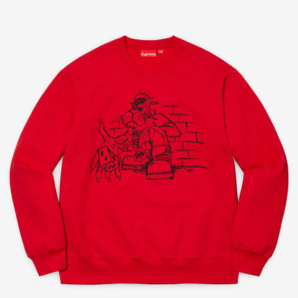 Supreme Crewneck 'Dice' Red (FW21) - SOLE SERIOUSS (1)