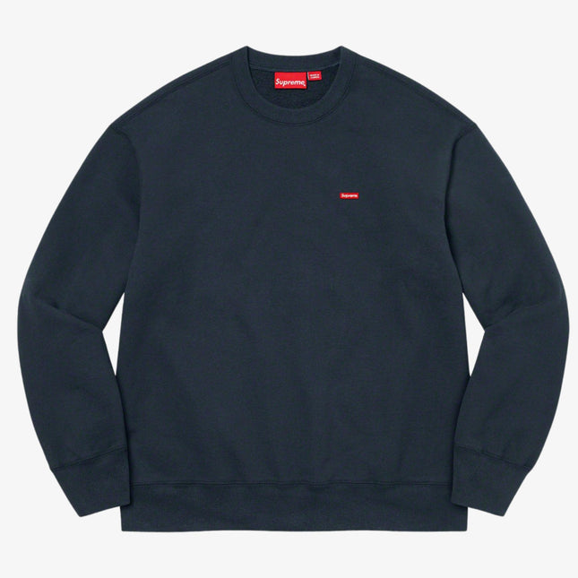 Supreme Crewneck 'Small Box' Navy (SS23) - SOLE SERIOUSS (1)