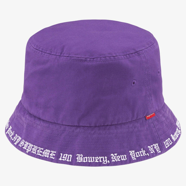 Supreme Crusher 'Embroidered Brim' Purple (SS23) - SOLE SERIOUSS (1)