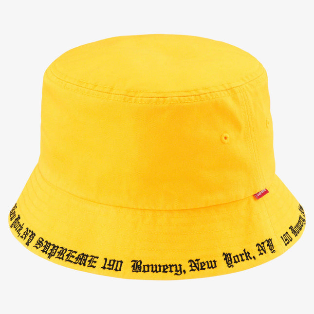 Supreme Crusher 'Embroidered Brim' Yellow (SS23) - SOLE SERIOUSS (1)