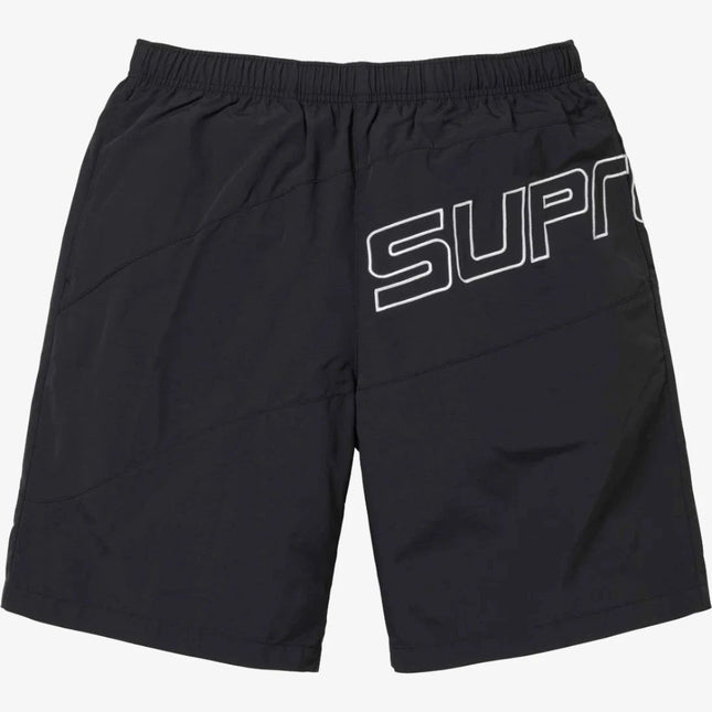 Supreme 'Curve Nylon' Short Black (SS24) - SOLE SERIOUSS (1)