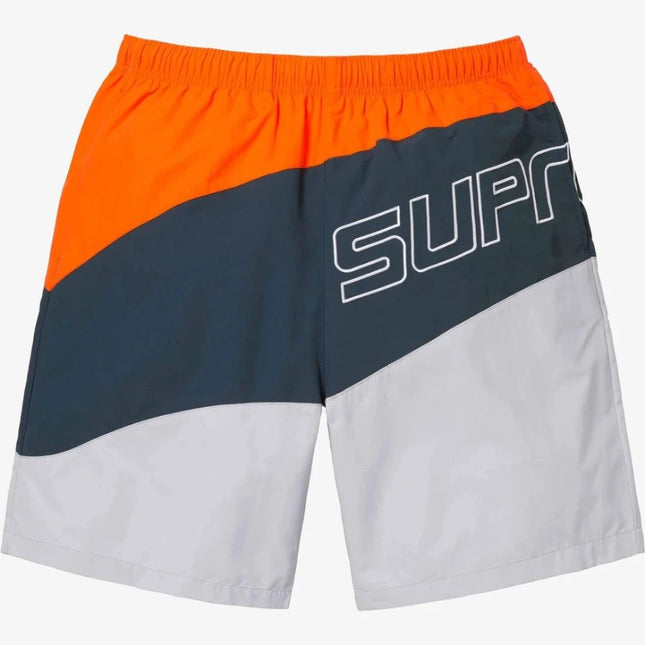 Supreme 'Curve Nylon' Short Grey (SS24) - SOLE SERIOUSS (1)