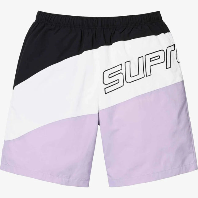 Supreme 'Curve Nylon' Short Light Purple (SS24) - SOLE SERIOUSS (1)