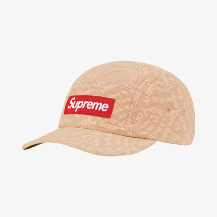 Supreme Denim Camp Cap 'Circles Jacquard' Brown (FW21) - SOLE SERIOUSS (1)