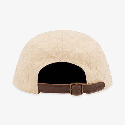 Supreme Denim Camp Cap 'Punched' Dyed Beige (FW23) - SOLE SERIOUSS (2)