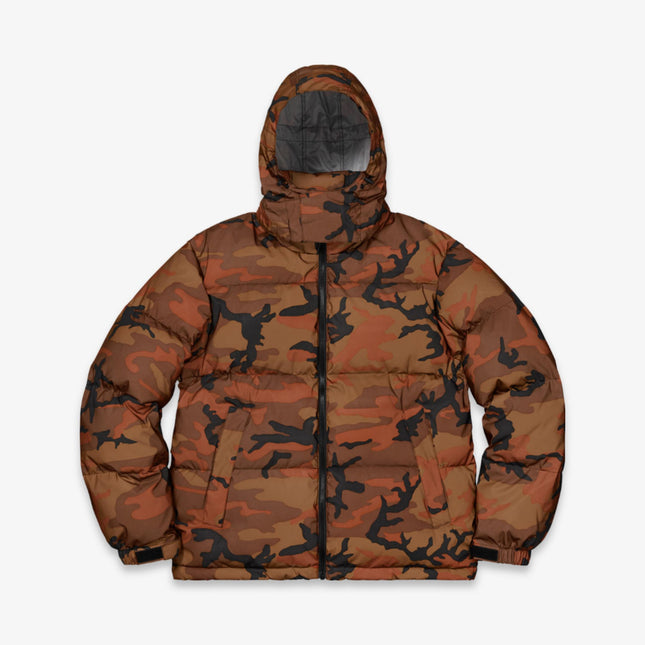 Supreme Down Jacket Reflective Orange Camo (FW18) - SOLE SERIOUSS (1)