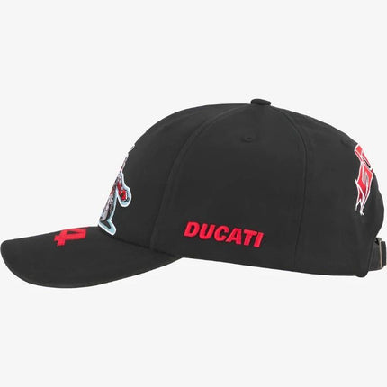 Supreme 'Ducati' 6-Panel Hat Black (SS24) - SOLE SERIOUSS (2)