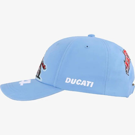 Supreme 'Ducati' 6-Panel Hat Blue (SS24) - SOLE SERIOUSS (2)