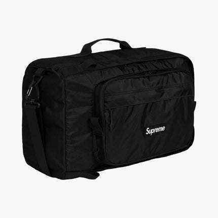 Supreme Duffle Bag Black (FW19) - SOLE SERIOUSS (1)