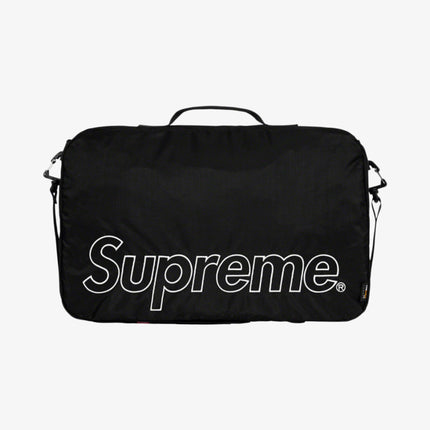 Supreme Duffle Bag Black (FW19) - SOLE SERIOUSS (2)