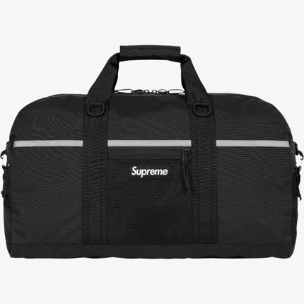 Supreme Duffle Bag Black (FW24) - SOLE SERIOUSS (1)