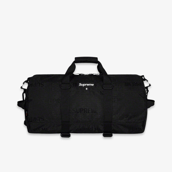 Supreme on sale black duffle