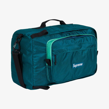 Supreme Duffle Bag Dark Teal (FW19) - SOLE SERIOUSS (1)