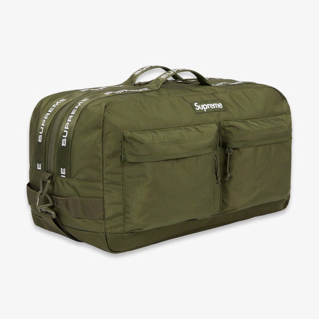 Supreme Duffle Bag Olive (FW22) - SOLE SERIOUSS (1)