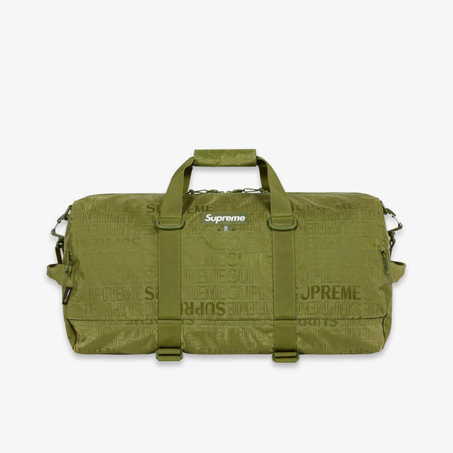 Supreme Duffle Bag Olive (SS19) - SOLE SERIOUSS (1)